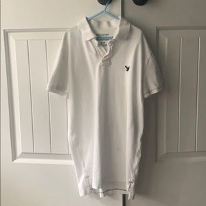 White American eagle polo